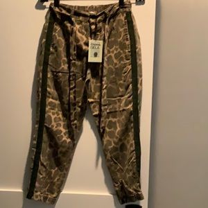 Pam & Gela leopard joggers